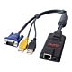 APC KVM 2G, Server ule, USB with Virtual Media and CAC