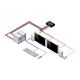 StarTech.com Secure 2-Port Dual-Monitor KVM Switch, DisplayPort, 4K 60Hz, NIAP 4.0 Desktop KVM, CAC, Metal Housing, Made in the USA