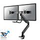 Neomounts NM-D775DXBLACK Monitor arm 10-32" - gas spring - Topfix - 180°-stop