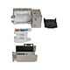 StarTech.com Shielded Cat6a Keystone Jack, 10-Pack RJ45 Ethernet Keystone Jacks, STP Cat6a Wall Jack, 90-Degree Toolless