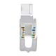 StarTech.com Cat6 Keystone Jack, 24-Pack RJ45 Ethernet Keystone Jacks, UTP Cat6 Wall Jack, 180-Degree 110 Punch Down, White