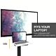Chief Fit Mobile Cart for Interactive Displays