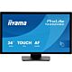 iiyama ProLite T2452MSC-B2 computer monitor 61 cm (24") 1920 x 1080 pixels Full HD Touchscreen Black