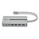 Lindy DST-Mx Duo USB-C Laptop/MacBook Mini Docking Station with Dual Display (4K) and 100W Pass-Through Charging