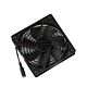 Middle Atlantic 101mm DC Fan Kit with (1) Fan, 69CFM for the European Union