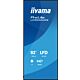 iiyama LH9252UWS-B1AG Signage Display Kiosk design 2.34 m (92") LCD Wi-Fi 500 cd/m² UltraWide 5K HD Black Built-in processor Android 24/7