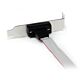 StarTech.com 1 Port 16in DB9 Serial Port Bracket to 10 Pin Header - Low Profile