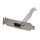 StarTech.com 1 Port 16in DB9 Serial Port Bracket to 10 Pin Header - Low Profile