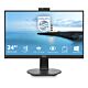 Philips B Line 241B7QUBHEB/00 computer monitor 60.5 cm (23.8") 1920 x 1080 pixels Full HD LED Black