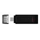Kingston Technology DataTraveler 256GB USB-C 3.2 Gen 1 70