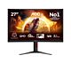 AOC G4 CQ27G4Z2P computer monitor 68.6 cm (27") 2560 x 1440 pixels Quad HD LCD Black, Red