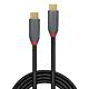Lindy 36908 USB cable USB 3.2 Gen 2 (3.1 Gen 2) 5 m USB C 10 Gbit/s 100 W Black