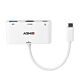 Lindy USB 3.2 Type C to HDMI Converter with USB Type A Port and Power Delivery