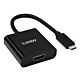 Lindy 43438 video cable adapter 0.15 m USB Type-C HDMI Black
