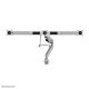 Neomounts NM-D775DX3SILVER Monitor arm 17-27" - gas spring - Topfix - 180°-stop