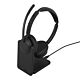 Jabra Evolve3 45 UC - USB-A with Dongle - Stereo (Charging Stand)