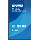 iiyama LH4366UHSB-B1AG Signage Display Digital signage flat panel 109.2 cm (43") LCD Wi-Fi 800 cd/m² 4K Ultra HD Black Built-in processor Android 24/7