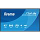 iiyama LH4366UHSB-B1AG Signage Display Digital signage flat panel 109.2 cm (43") LCD Wi-Fi 800 cd/m² 4K Ultra HD Black Built-in processor Android 24/7