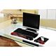Kensington Duo Gel Mouse Pad Wrist Rest — Red
