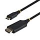 StarTech.com 2m USB-C to HDMI Adapter Cable, Gripping HDMI Connector, 4K 60Hz, Thunderbolt Compatible, HDR, Uni-Directional Cord for MacBook, Dell, HP, Lenovo