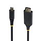 StarTech.com 2m USB-C to HDMI Adapter Cable, Gripping HDMI Connector, 4K 60Hz, Thunderbolt Compatible, HDR, Uni-Directional Cord for MacBook, Dell, HP, Lenovo