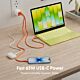 Targus HyperJuice Flex 65W GaN Laptop, Smartphone, Headset, Portable gaming console White, Orange AC Indoor