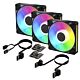 ARCTIC BioniX P14 A-RGB - 3 Pack 140 mm PWM Fan with Daisy Chain
