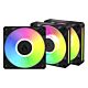 ARCTIC BioniX P12 A-RGB - 3 Pack 120 mm PWM Fan with Daisy Chain