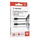 Verbatim Essentials Sync & Charge USB-C to Lightning Cables