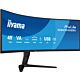 iiyama ProLite XCB4994DQSU-B1 computer monitor 124.5 cm (49") 5120 x 1440 pixels Dual QHD LCD Black