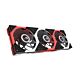 ASUS ROG Eurux GR120 ARGB Reverse Fan - Triple Pack Computer case 12 cm Black, White 3 pc(s)