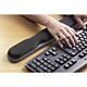 Kensington Height Adjustable Gel Keyboard Wrist Rest Black