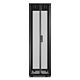APC Easy Rack, 42U, Black, With Roof, Castors, Feet, 4 Brackets, and Side Panels, No Bottom, 1991H x 600W x 1100D mm