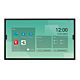 Sharp LM551 Interactive flat panel 139.7 cm (55") LED Wi-Fi 500 cd/m² 4K Ultra HD Black Touchscreen Built-in processor Android 14 18/7
