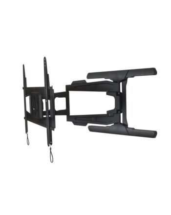 B-Tech Ultra-Slim Double Arm Flat Screen Wall Mount with Tilt and Swivel