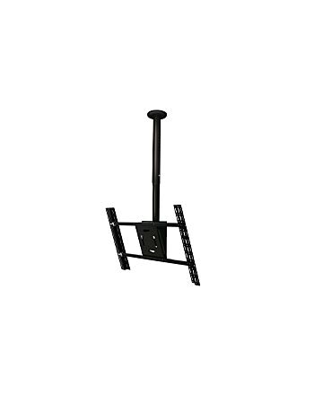B-Tech Telescopic Universal Flat Screen Ceiling Mount with Tilt (VESA 600 x 400) - 0.6m to 1m Ø50mm Pole