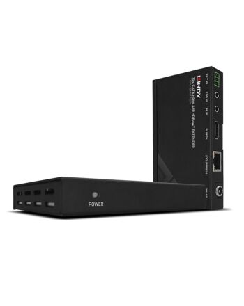 Lindy 70m Cat.6 HDMI 4K30, IR and RS-232 HDBaseT Extender with PoC