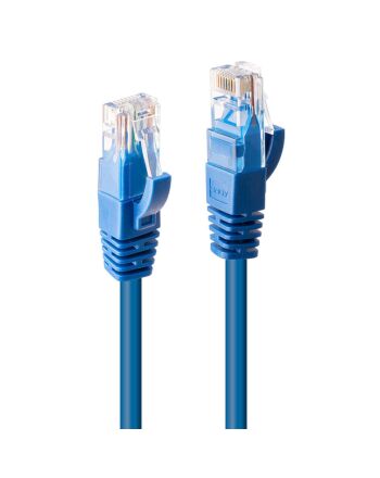 Lindy 3m Cat.6 U/UTP Network Cable, Blue