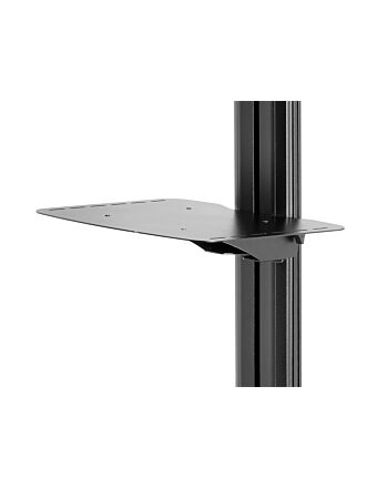 Peerless ACC-MS multimedia cart accessory Black Metal Shelf