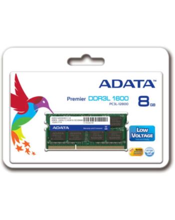 ADATA ADDS1600W8G11-S memory module 8 GB 1 x 8 GB DDR3L 1600 MHz