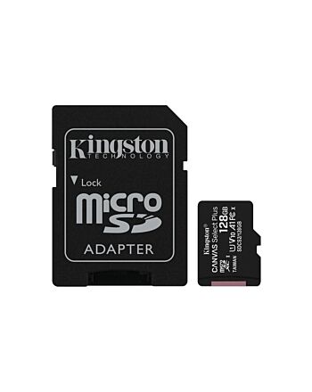 Kingston Technology Canvas Select 128GB micSDXC Plus 100R A1 C10 Card + ADP