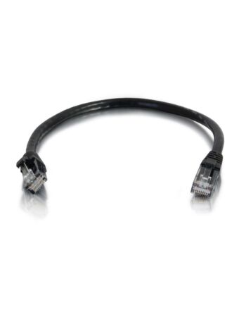 C2G 2m Cat6 Booted Unshielded (UTP) Network Patch Cable - Black