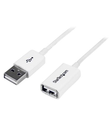 StarTech.com 1m White USB 2.0 Extension Cable A to A - M/F