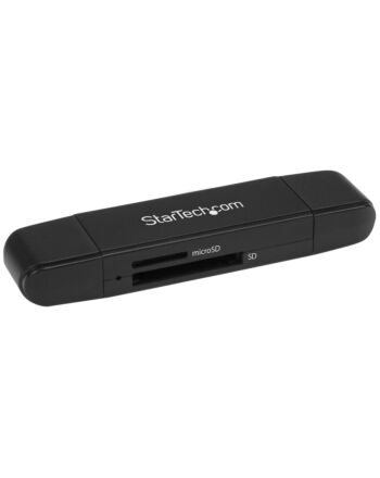 StarTech.com USB 3.0 Memory Card Reader/Writer for SD and microSD Cards - USB-C and USB-A