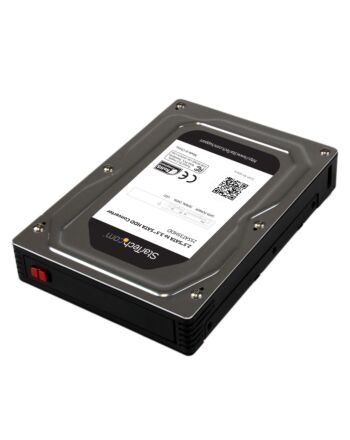 StarTech.com 2.5” to 3.5” SATA Aluminum Hard Drive Adapter Enclosure with SSD / HDD Height up to 12.5mm