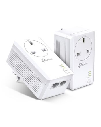 TP-Link AV1000 2-Port Gigabit Passthrough Powerline Starter Kit