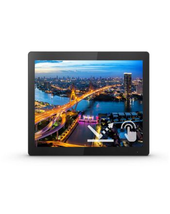 Philips B Line 172B1TFL/00 computer monitor 43.2 cm (17") 1280 x 1024 pixels LED Touchscreen Black