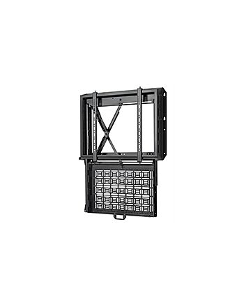 B-Tech Flat Screen Wall Mount With Pull-down AV Storage Tray (VESA 600 x 400)