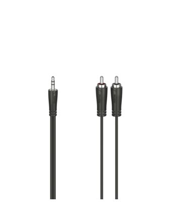 Hama 00205110 audio cable 1.5 m 3.5mm 2 x RCA Black