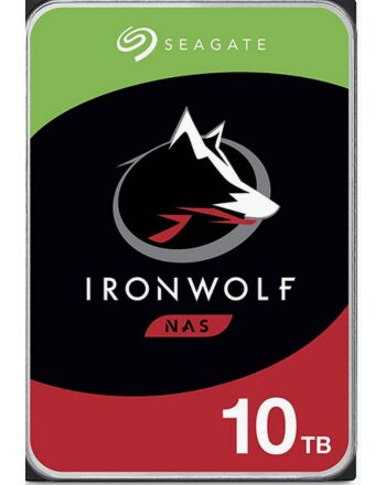 Seagate IronWolf ST10000VN000 internal hard drive 10 TB 7200 RPM 256 MB 3.5" Serial ATA III